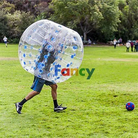 Great comment bubble soccer arena/plastic inflatable ball/inflatable air ball for sale