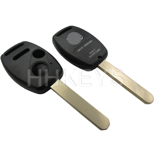 
Remote Key Shell With Chip Place 2+1 Buttons 