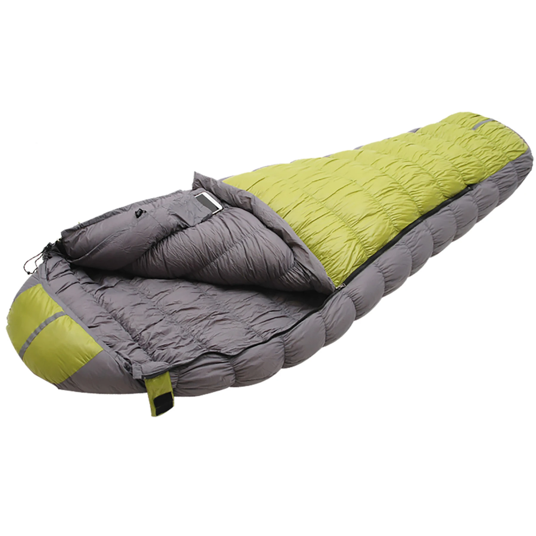 OEM Goose down sleeping bag for camping 800/1000 fill cold weather winter outdoor waterproof camp sleeping bags down