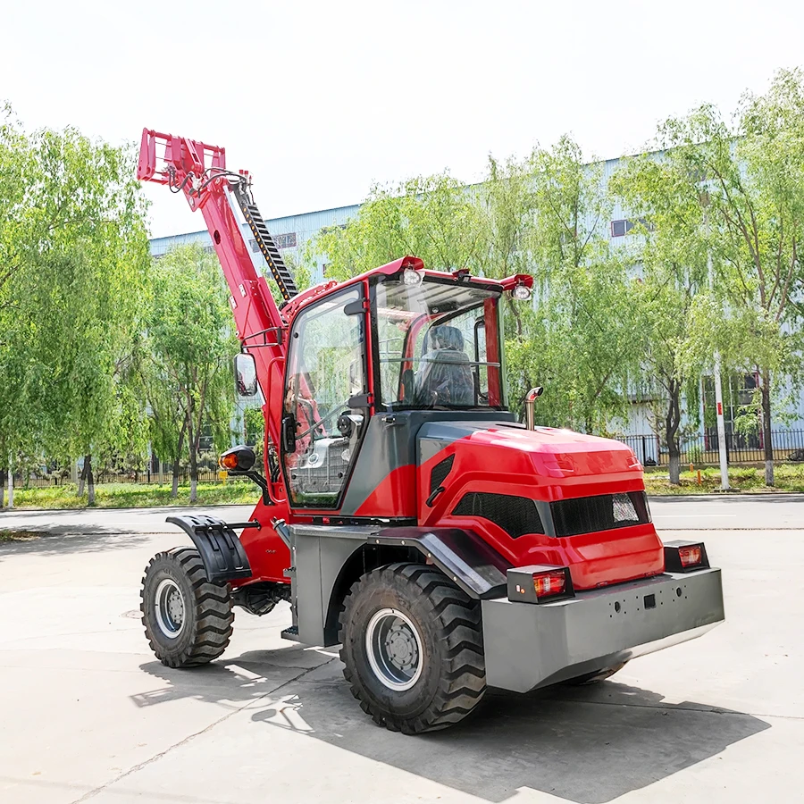 Taian Brand Telescopic Wheel Loader Articulated Mini Front End Wheel Loader TL1500