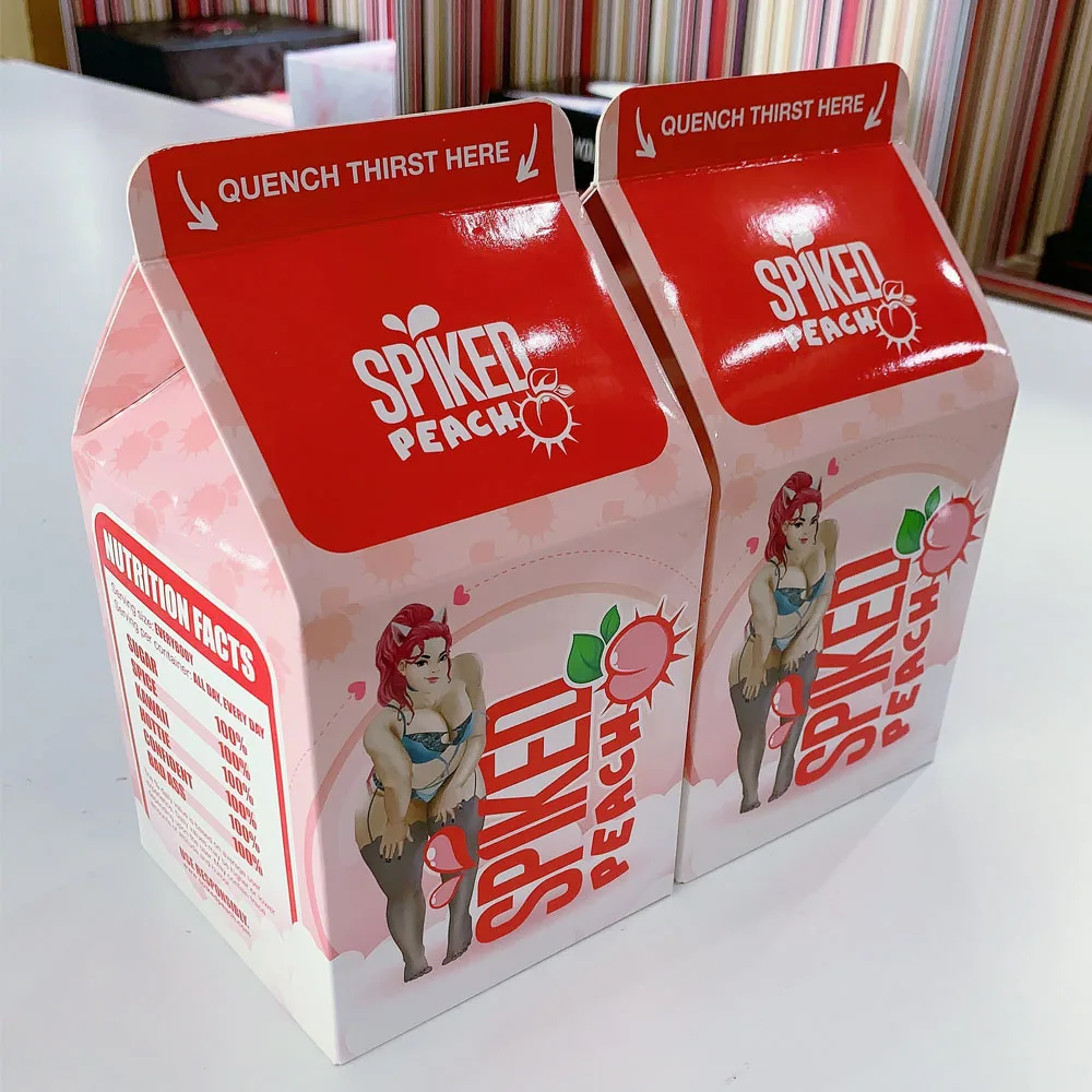 milk shape box 10