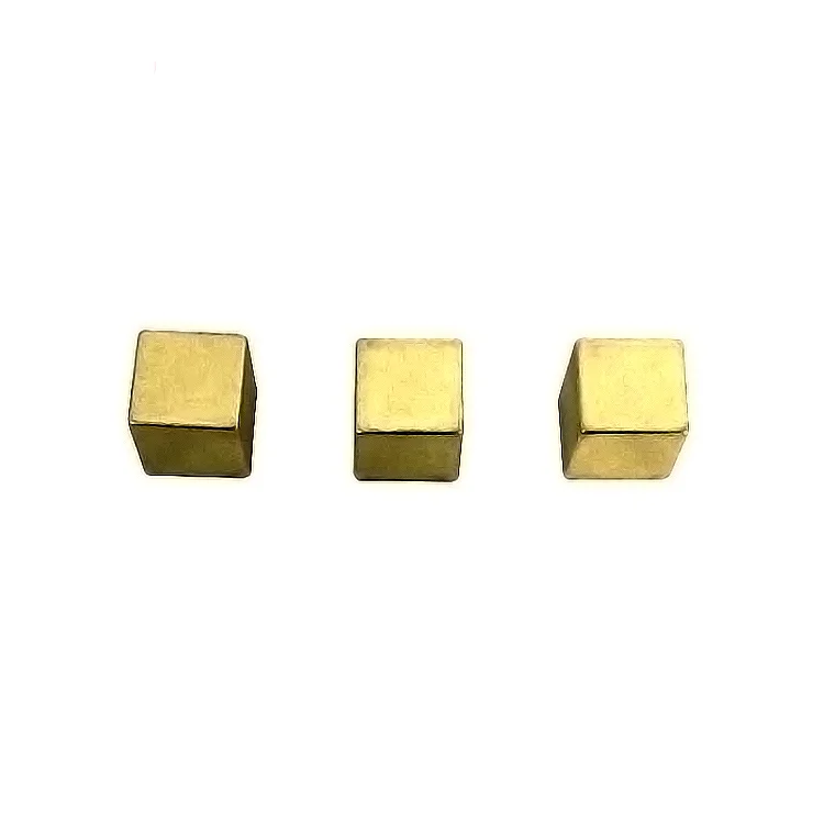 Competitive price supply Metal cube Board game Props Accessories Zinc alloy metal cube