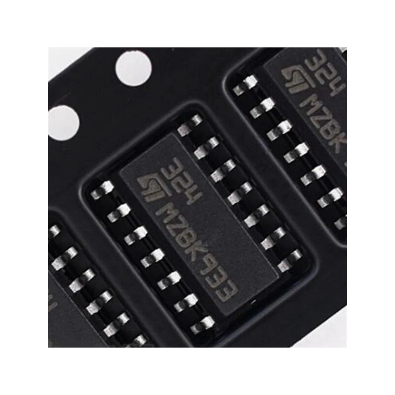 Электронные компоненты, усилитель общего назначения, 4 схемы, 14-SO 14soic ic чип LM324 LM324D LM324DT