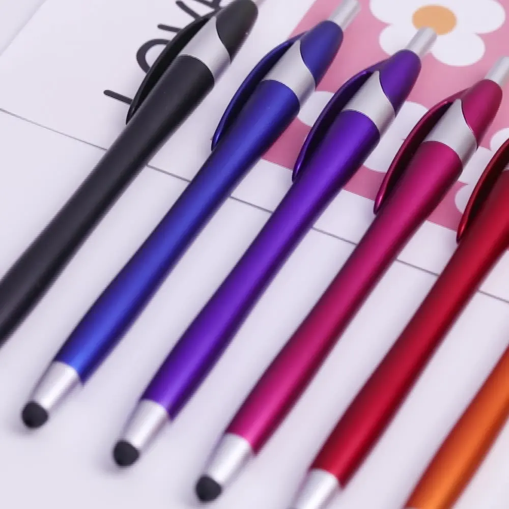 Wholesale High Quality Plastic Ball Pen With Stylus Ball Pen Promotional Gifts