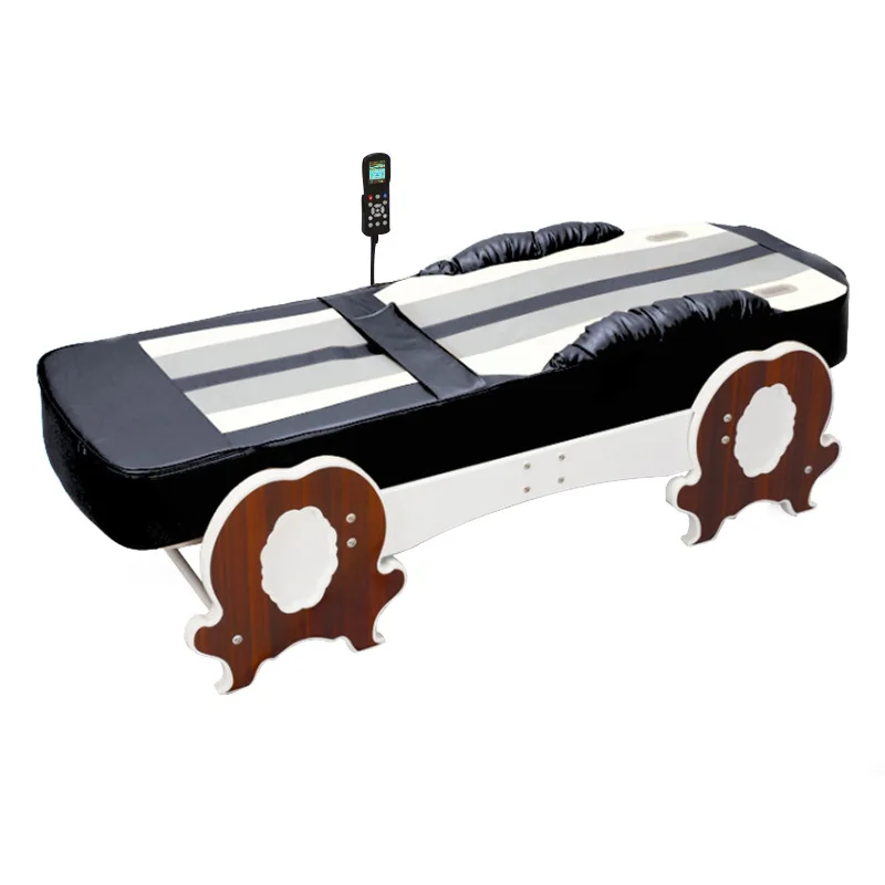 V3 3d Foldable Thermal Jade Stone Electric Massage Bed With Controller Body Application Thermal Jade Massage Bed