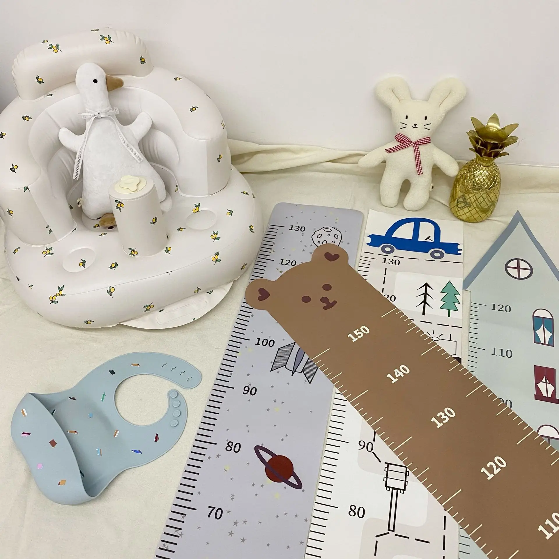 OEM/ODM Canvas Removable Growth Height Chart For Kids Customized Growth Chart