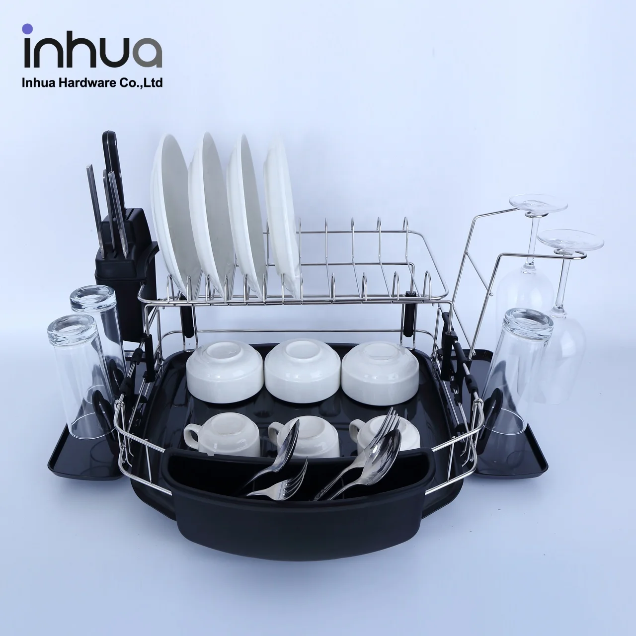 Двухслойная женских зимних ботинок и ботильонов сушилка для посуды 304 сушилка для посуды из нержавеющей стали кухонный шкаф для хранения с хранилища