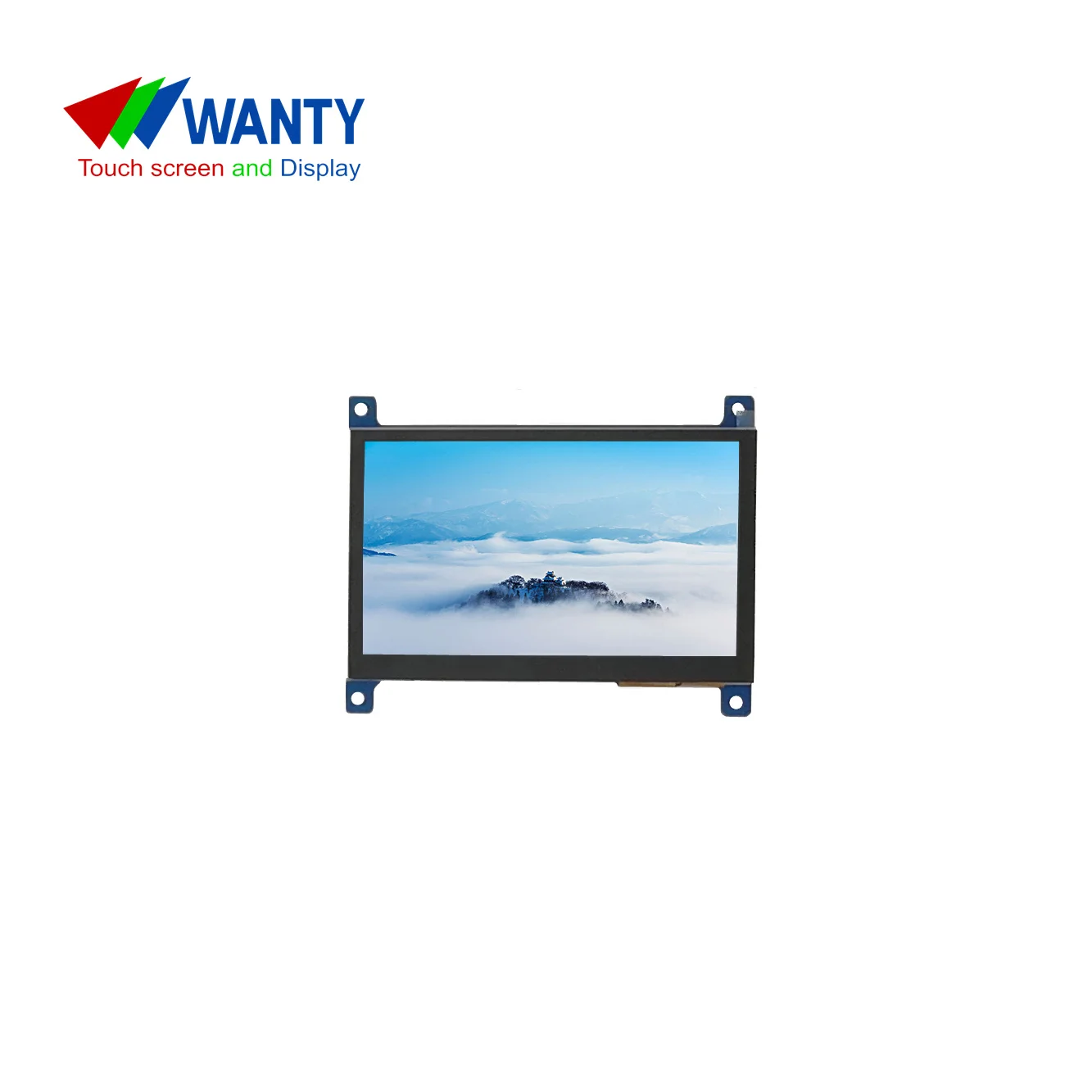 4.3 Inch 800x480 TFT LCD IPS Panel USB Capacitive Touch Screen Monitor Raspberry Pi 3 Display