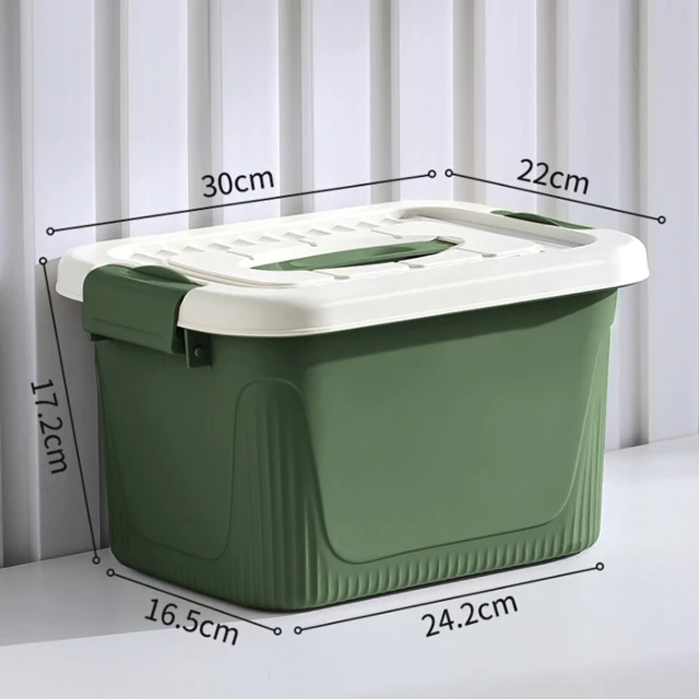 Multifunctional plastic color storage box