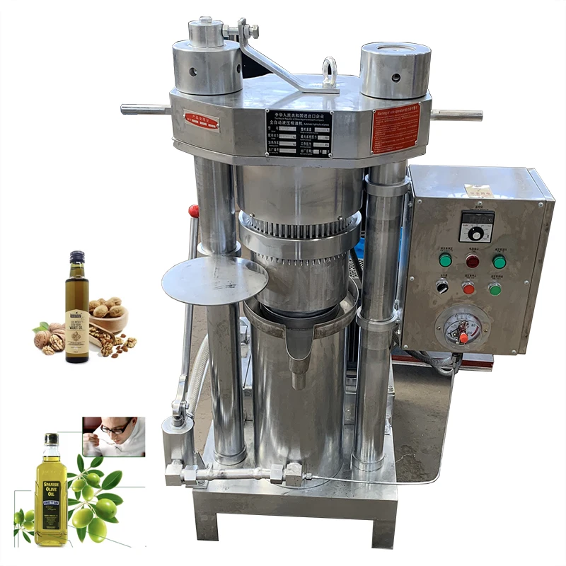 Good Hydraulic Oil Press Machine Professional Manufacturer Almond Olive Cocoa Butter Sesame Hydraulic
