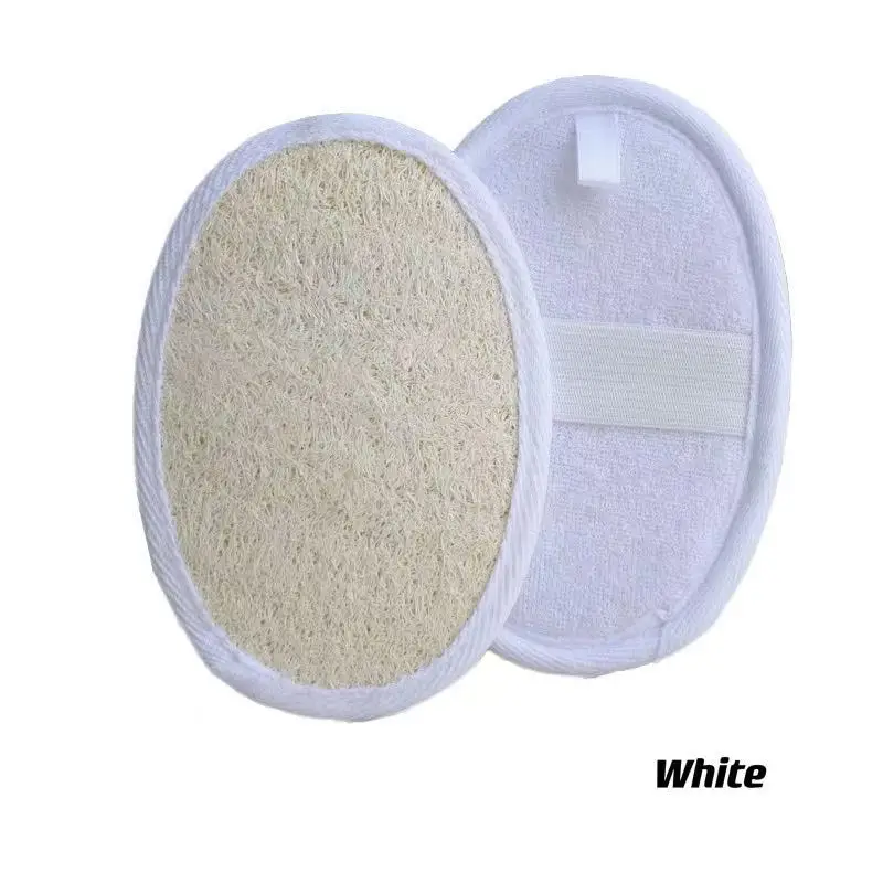 Loofah Exfoliate Body Scrubber Natural Bath Pads Double Sided Scrubbing for Men Women Shower Exfoliation