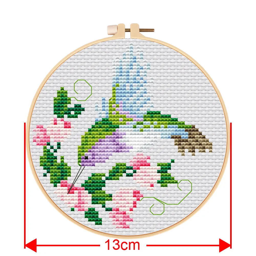 Kit Embroidery Cross Stitch Kit Embroidery Punch Needle Handwork For Adults Embroidery Hoop Gifts