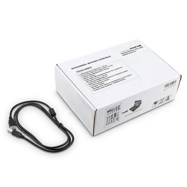 Professional Audio Mixer Mini With Low Price For Live Broadcasting