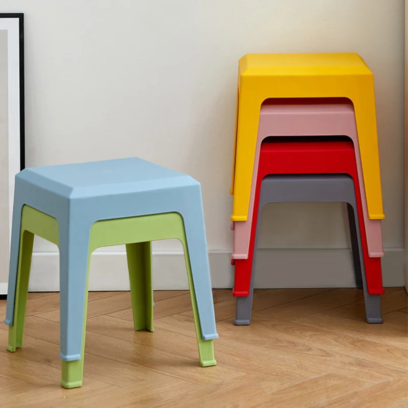 High Quality Durable Non-Slip Stackable Home Kids Bathroom Small Plastic Stool