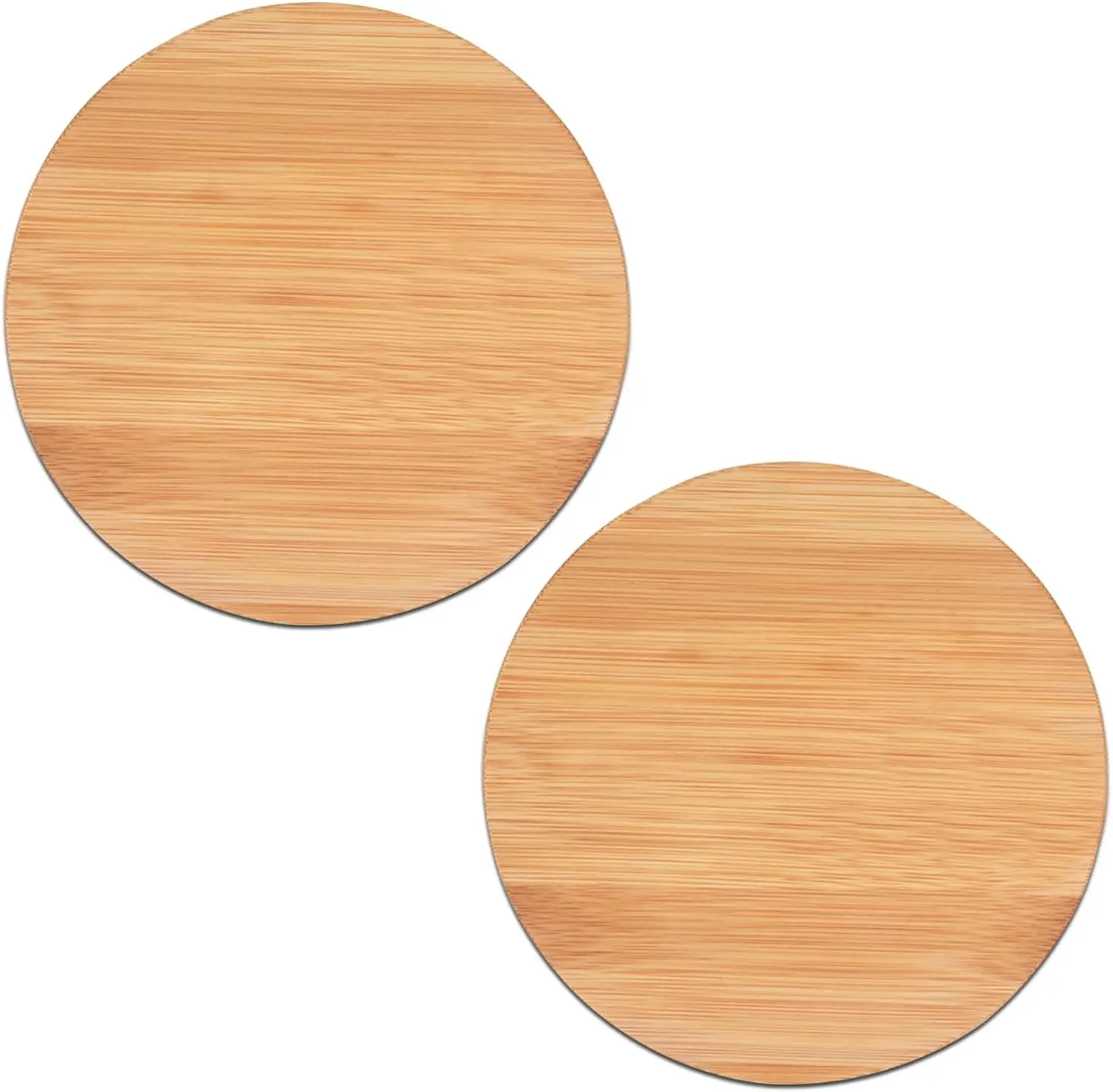 Запасная деревянная крышка бренда Zhonghuan, совместимая с чашами Pyrex, 4 чашки, 2 упаковки, 6 дюймов, круглые Чехлы для хранения