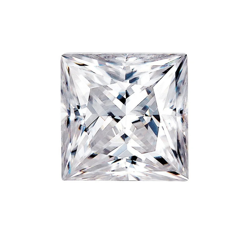 0.06ct-6ct VVS1 камни GRA Moissanite по оптовой цене, дешевый Муассанит для принцесс, Свободный Камень для изготовления ювелирных изделий
