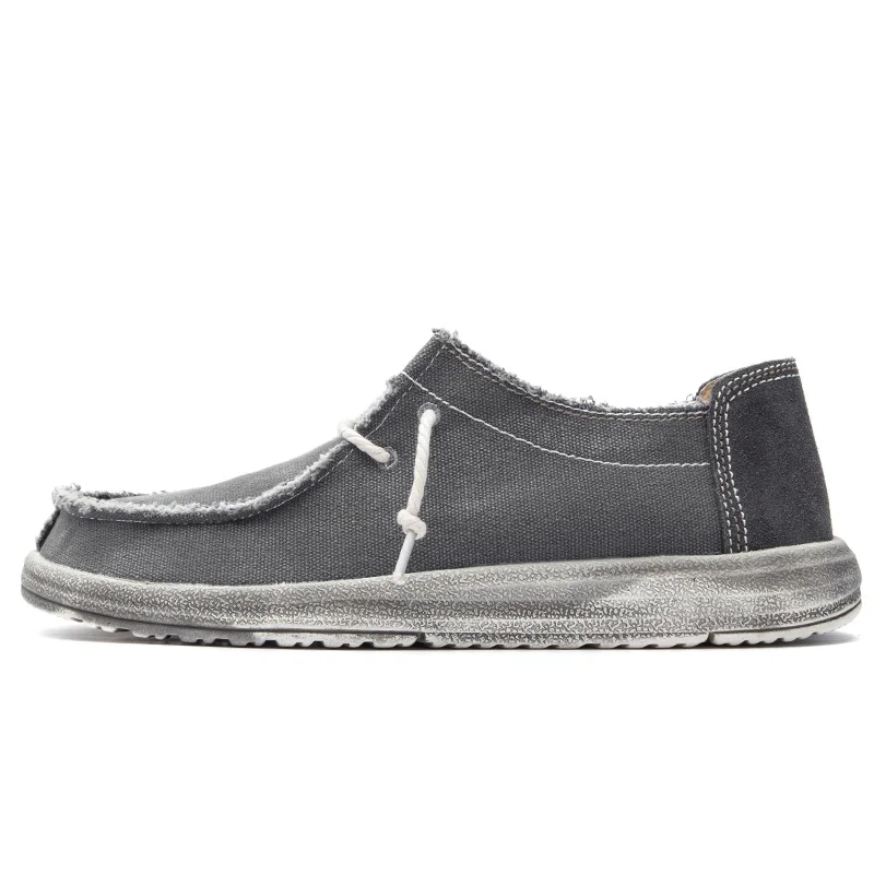 New Fashion High Quality Casual Wholesale Blank Boys Mens Slip On Shoes Canvas For Men