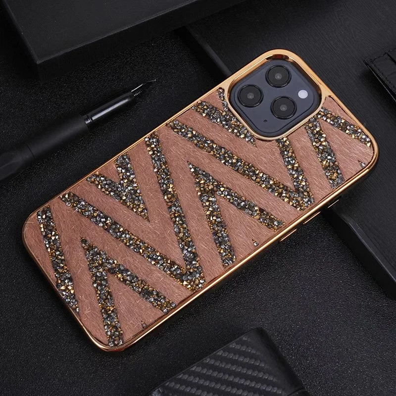 Роскошные дизайнерские чехлы для iPhone 12, чехлы и сумки для мобильных телефонов