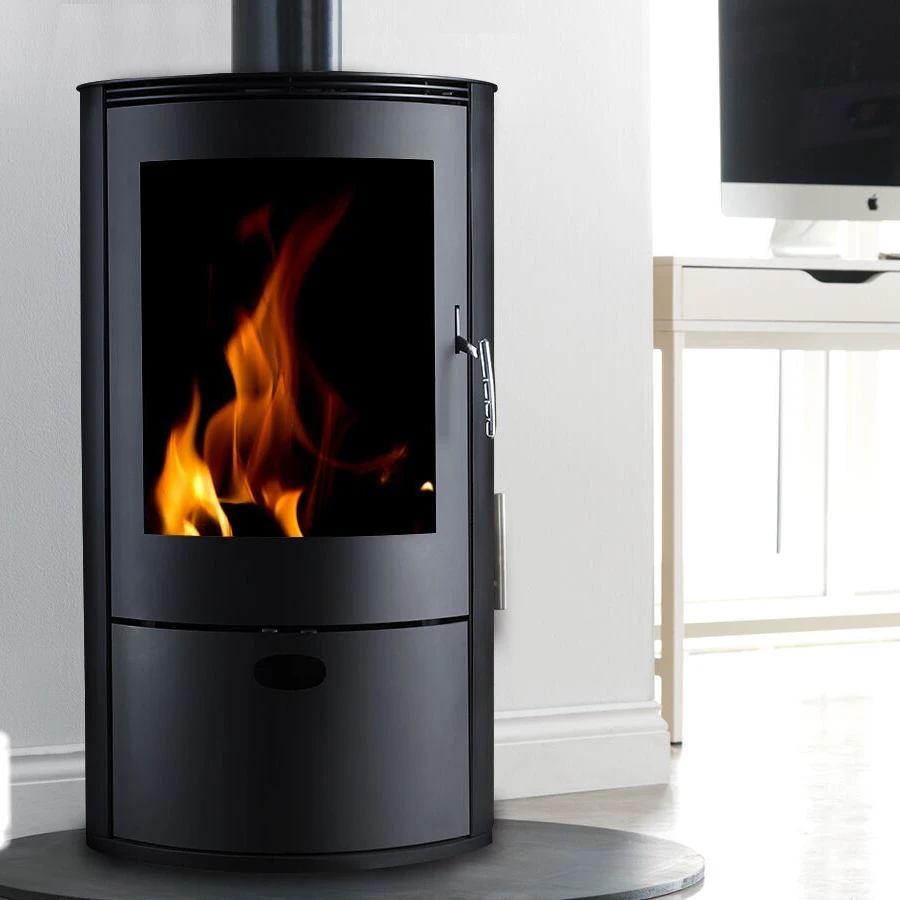 Home Freestanding Heating-Equipment Cast Iron Wood Stove Fireplace  Feuerstellen See Through Bedroom Furniture Set