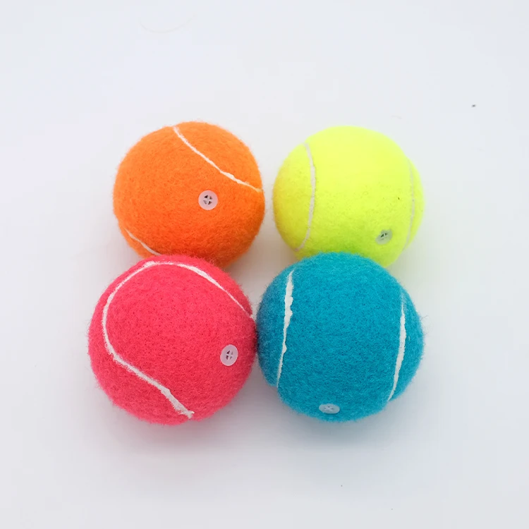 Изготовленный На Заказ пакет четырех собака игрушка мяч латексная собака теннисные мячи 6,4 см интерактивный скрипучий игрушки для домашних животных Прямая поставка от производителя