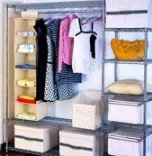 Simple and convenient clothes storage rack for Household