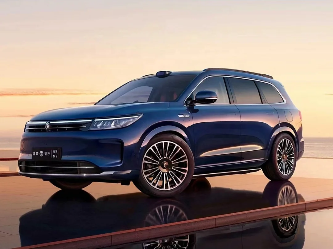 Hua Wei Artificial Intelligence Automatic AI Driving 6 Seats Luxury New Energy Hybrid Electric AWD SUV EV Car SERES M7