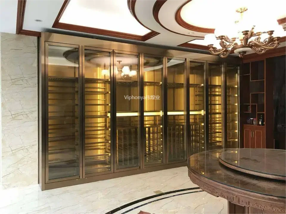 wine glass rack under cabinet stainless steel custom constant temperature wine cabinet