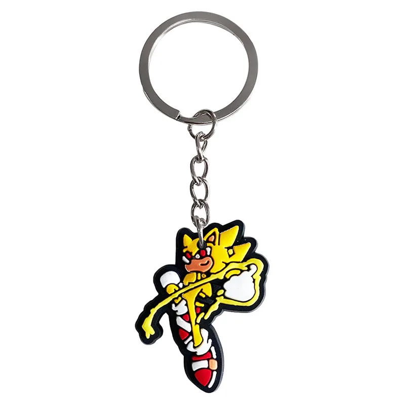 Custom Japan Cartoon Keyring Rubber Kawaii Key chain 3D PVC Keychain For Promotion Gifts