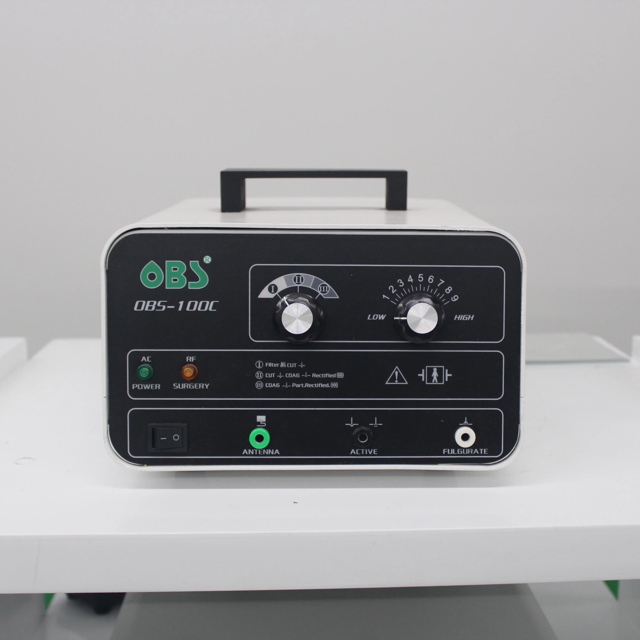 Radio High frequency esu cautery unit CE ISO approved OBS-100C II electrosurgical generator