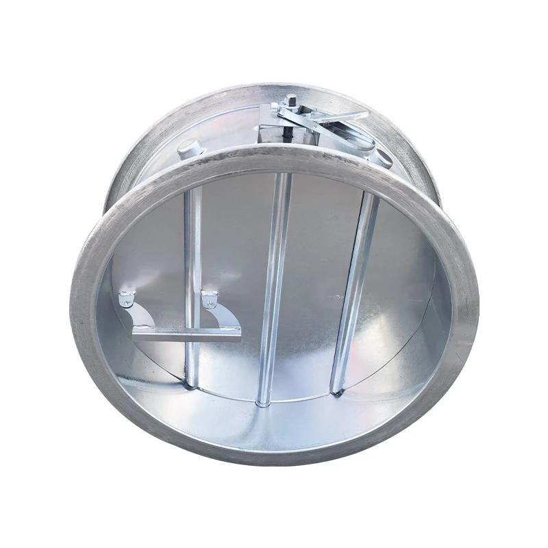 Вентиляционный воздуховод обратный клапан оцинкованная нержавеющая сталь производитель индивидуальный вентиляционной трубы