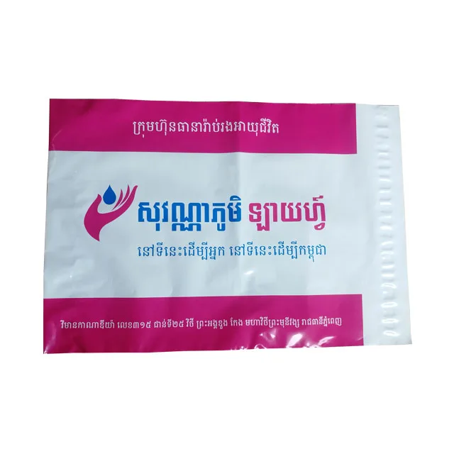 Dexinda Automatic Plastic Courier Bag Packaging Pla Material Making Machine For Express