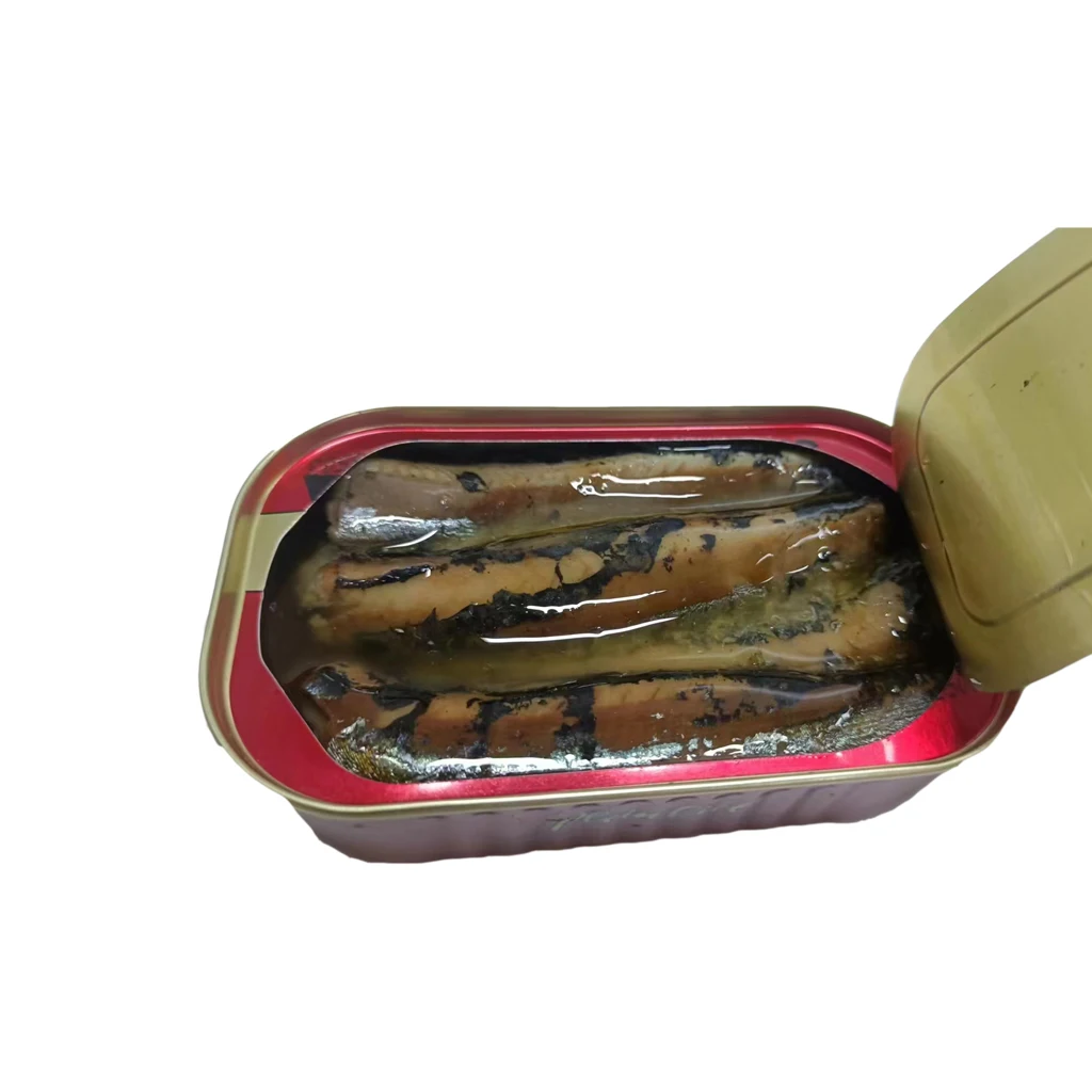 Professional Manufacturer Canned Seafood Fish In Vegetable Oil 125g tinned sardines