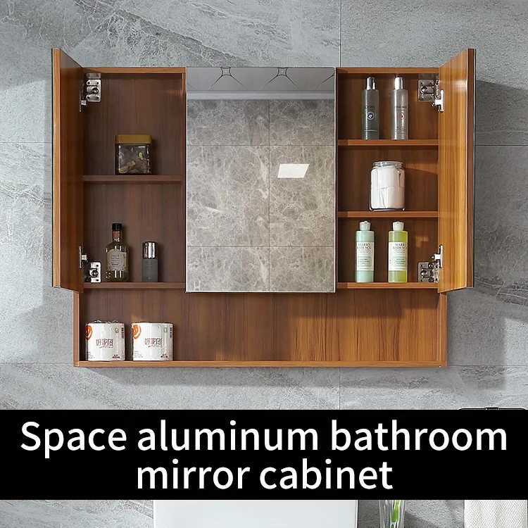 Hot Sale Ultra Luxury Affordable Bathroom Vanity With Mirrored Cabinets