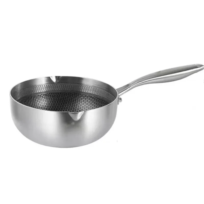 18cm Non-stick Deep Fry Pan Stainless Steel Pot with Drainer