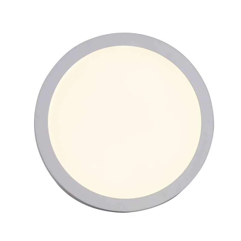 Factory wholesale panel light round led panel light square 5W 6W 9W 12W 15W 18W 24W led panel light for indoor room
