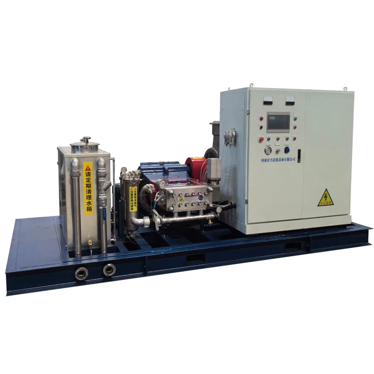 High pressure water blaster cleaner for ship deck cleaning