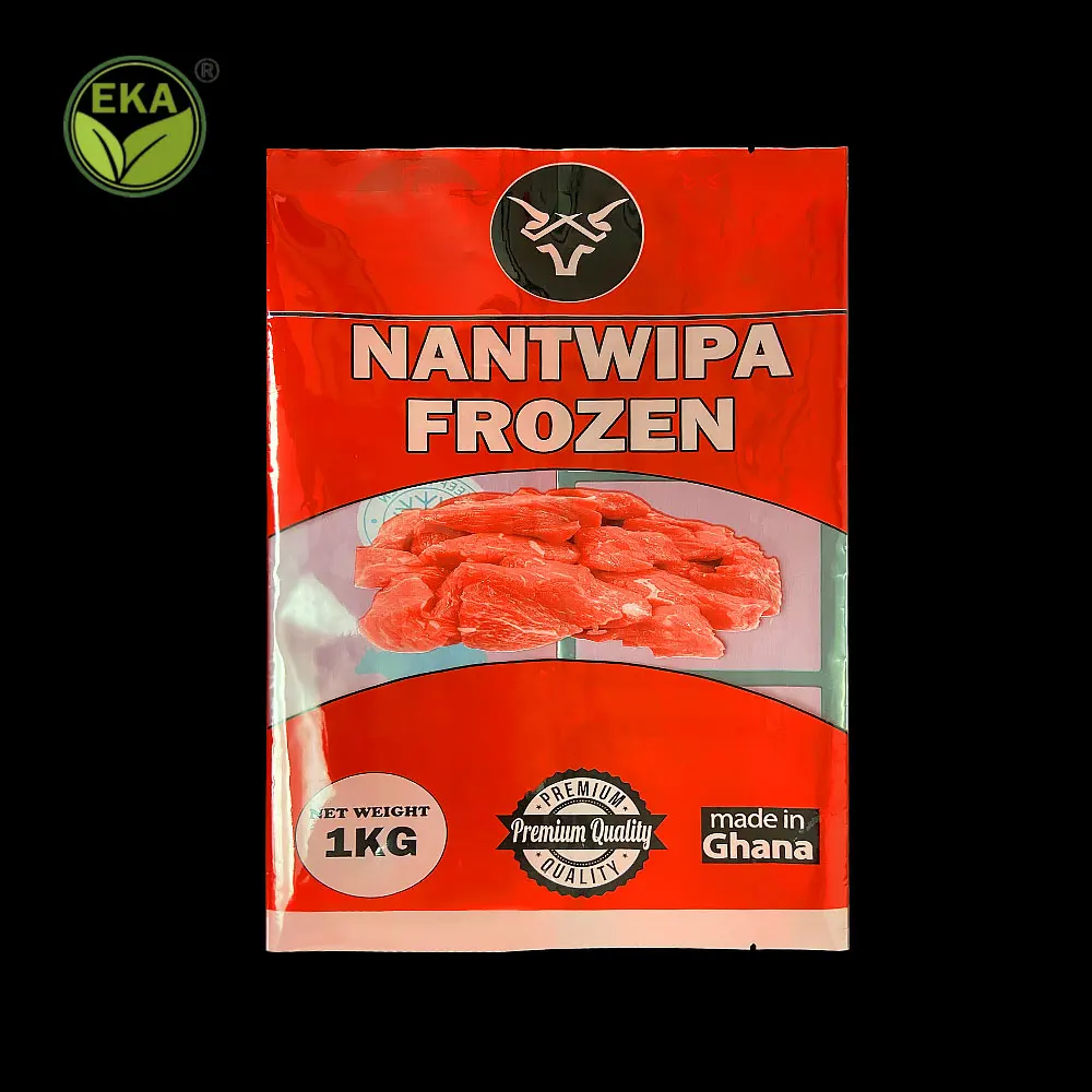 Термогерметизирующий Вакуумный пакет для замороженной курицы пластиковые пакеты с печатью упаковки замороженных продуктов по индивидуальному заказу