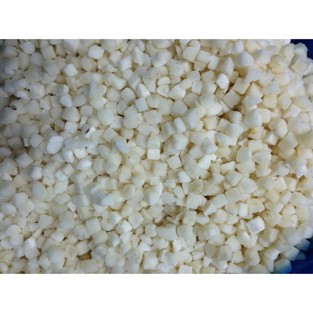 Hot-selling IQF Frozen Snow Pear Dices IQF Pear Cubes