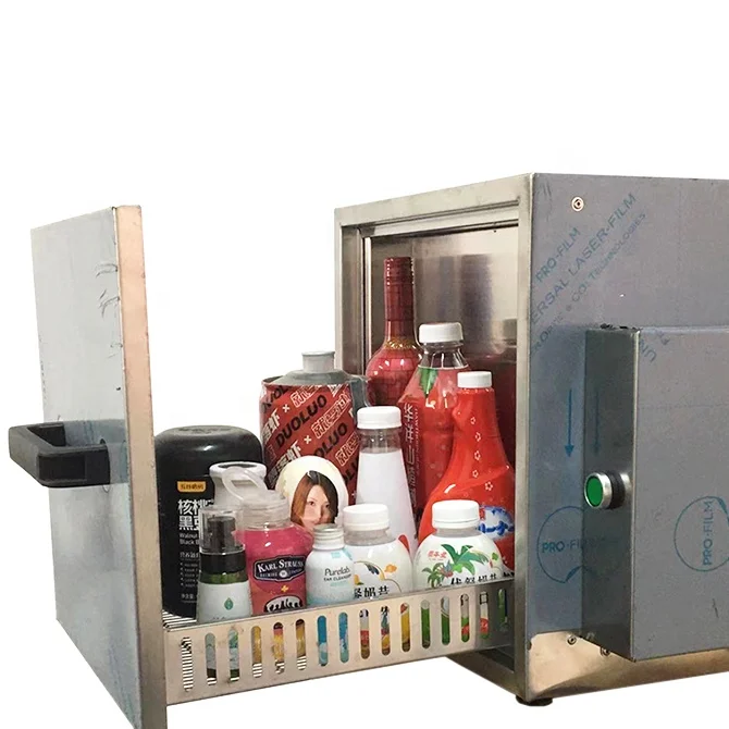 Home Household Lunch Box Packaging Leak-proof Heat Sealing Insulation Film Sleeve Portable Steam Shrinking Tunnel Label Machine