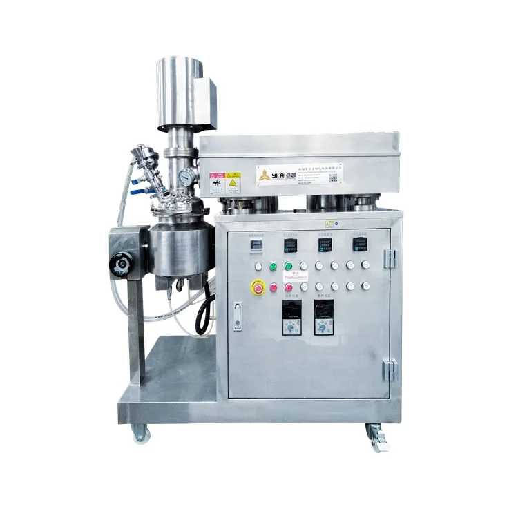 Stainless steel liquid cosmetic lotion cream mixer blender homogenizer for cosmetics