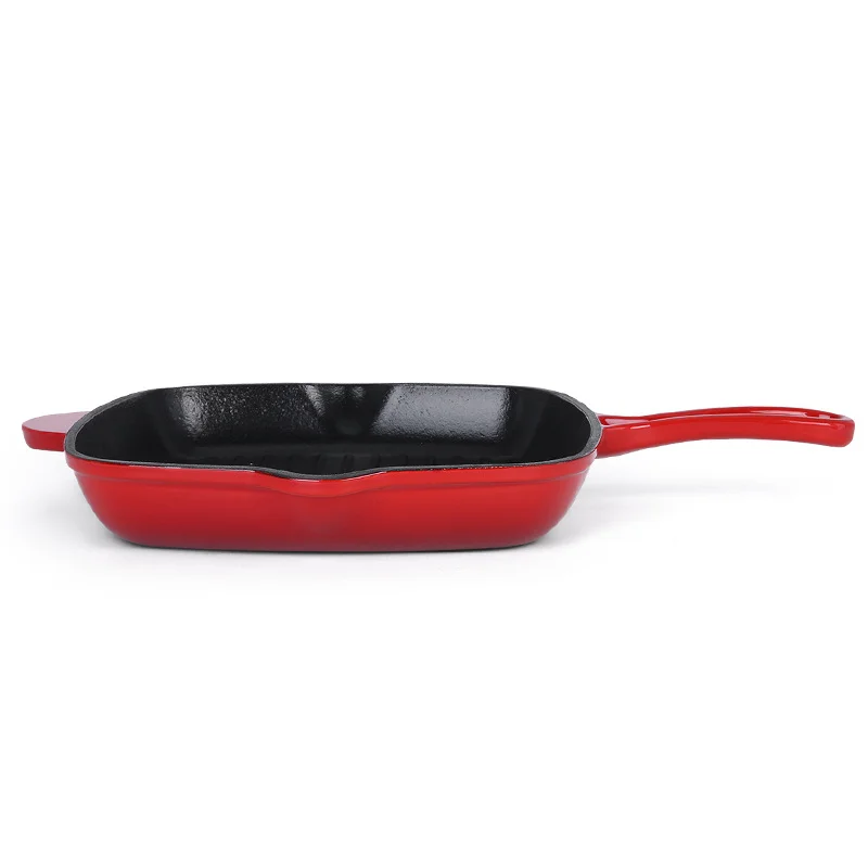 7 Piece Set Kitchen Enameled Dutch Oven Cast Iron Cookware Casserole Cooking Soup & Stock Pots And Pans Set