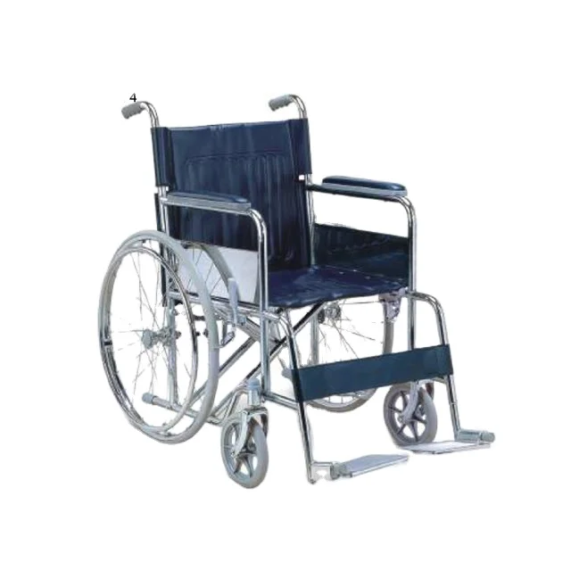 High quality light weight wheel chair foldable aluminum alloy with stainless steel wheel chairs for people with disabilities