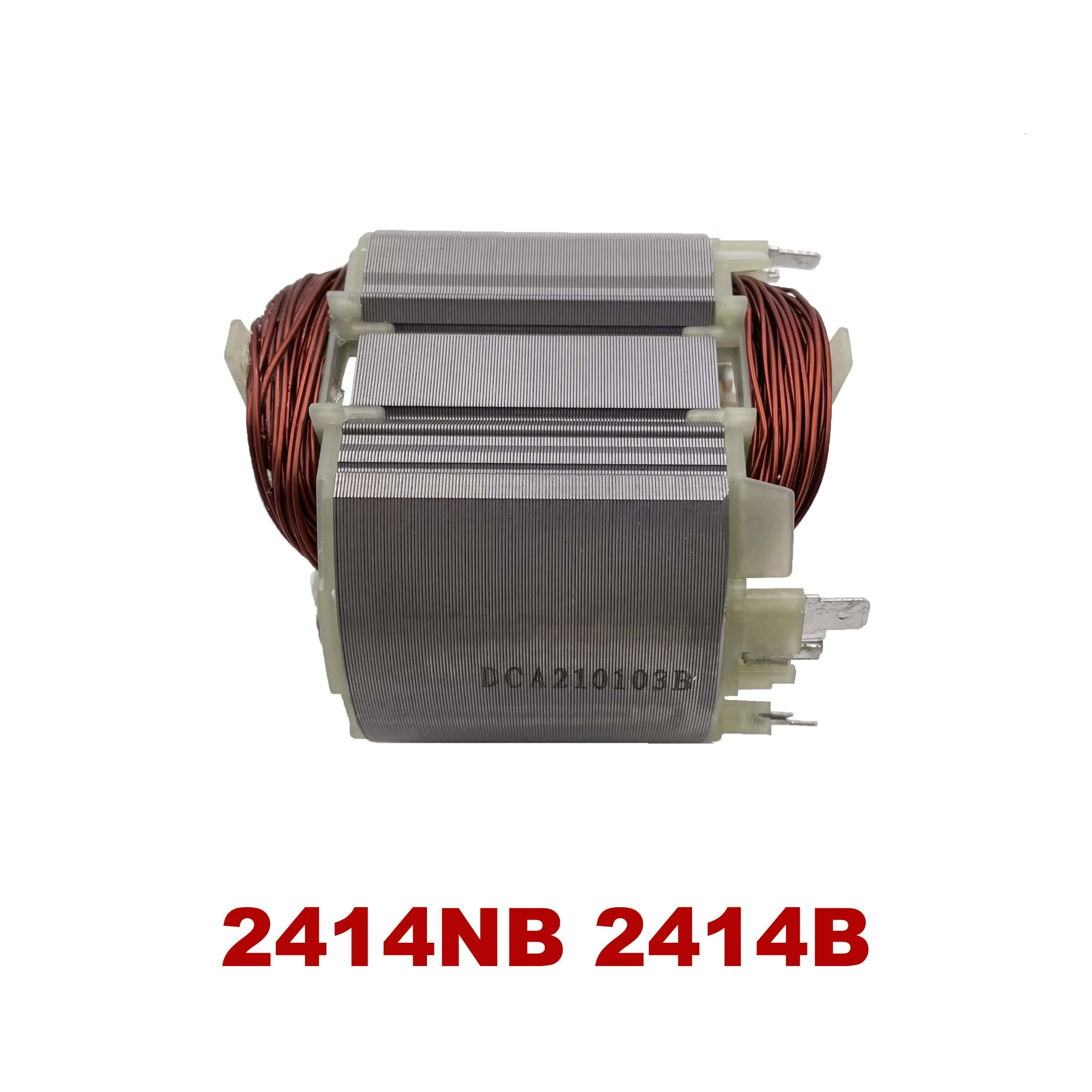 220V-240V Armature Rotor Anchor Stator Replacement for Makitas Metal Cutter Shaft 2414NB 2414B Stator Field