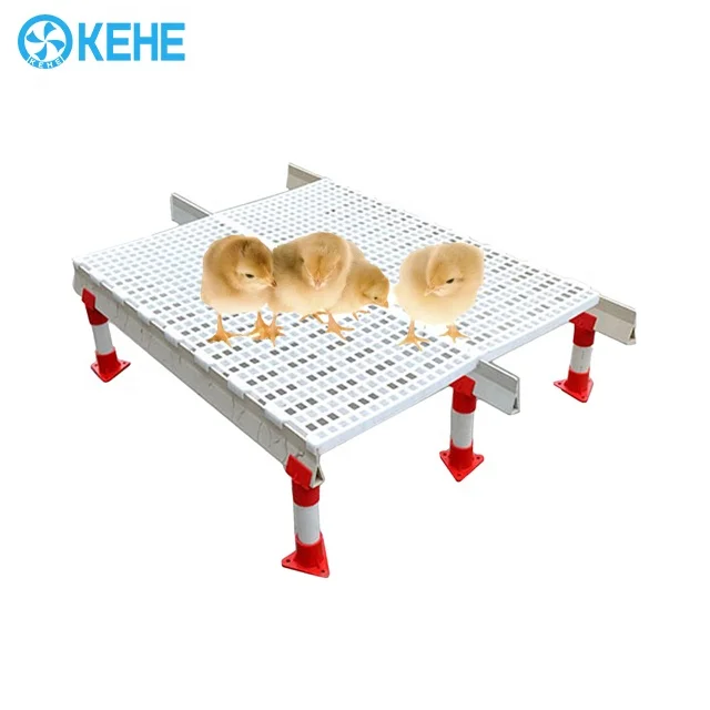 Source factory chicken leakage dung plate chicken plastic slatted floor mesh for poultry chicken breeding