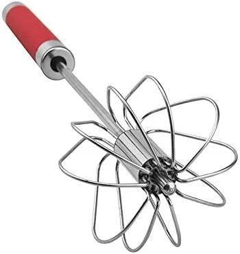 Hot sale Stainless Steel Semi-automatic Egg Whisk with Stainless steel Handle