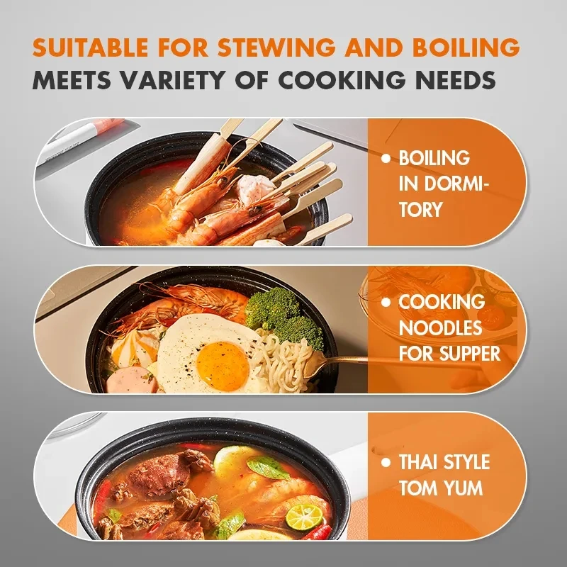 Household Multi-Purpose Royalstar  Electric Skillet for The whole family
