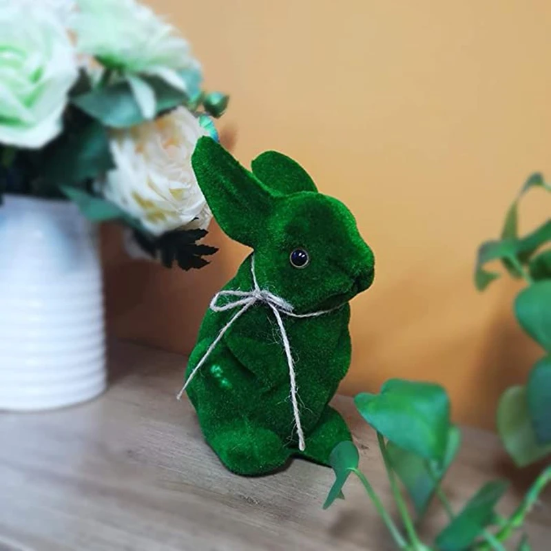 Q101731 various of artificial grass animal decoration rabbit animal topiary