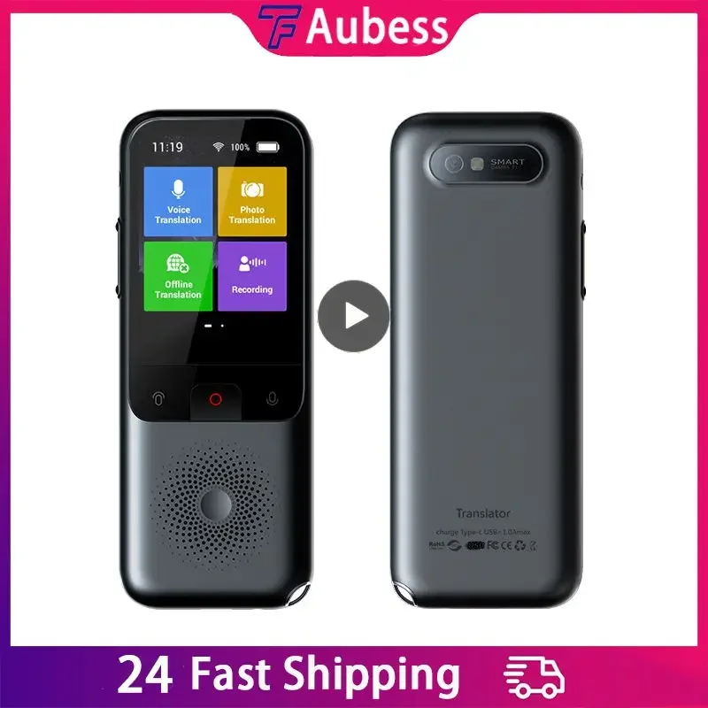 T11 Smart Voice Translation Language Translator with Recording, Photographic, and WIFI Connectivity