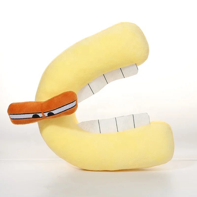 Good quality super sofa plush letter toys