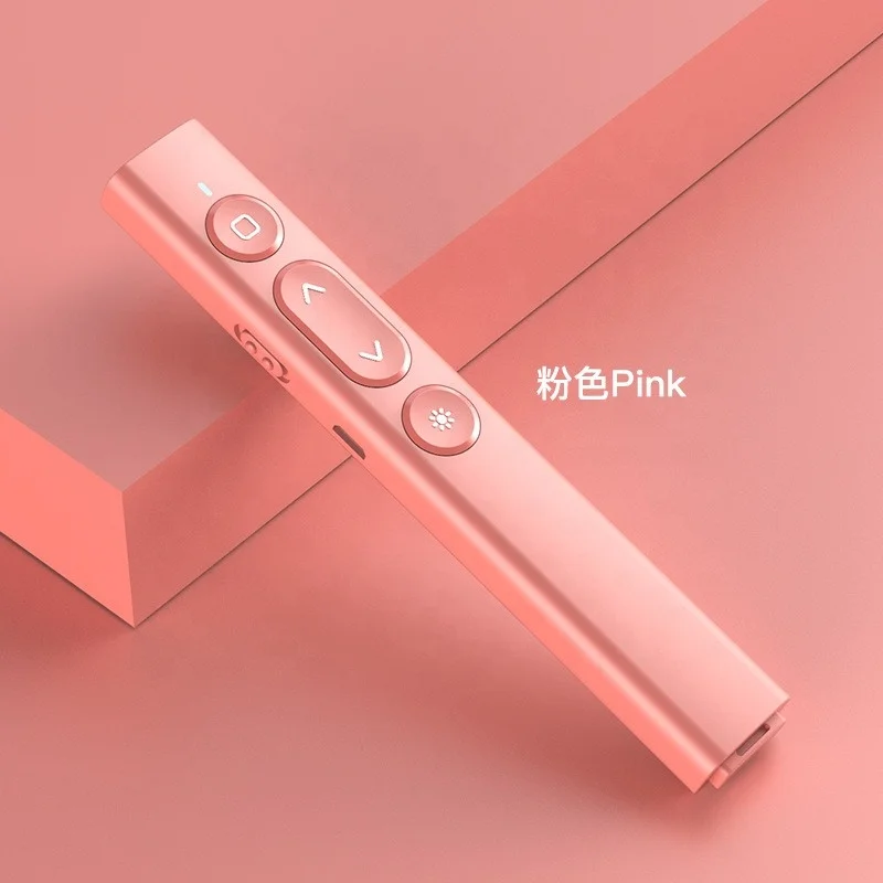 Указка для обучения речи и конференций, поворотная лазерная ручка для PPT страниц